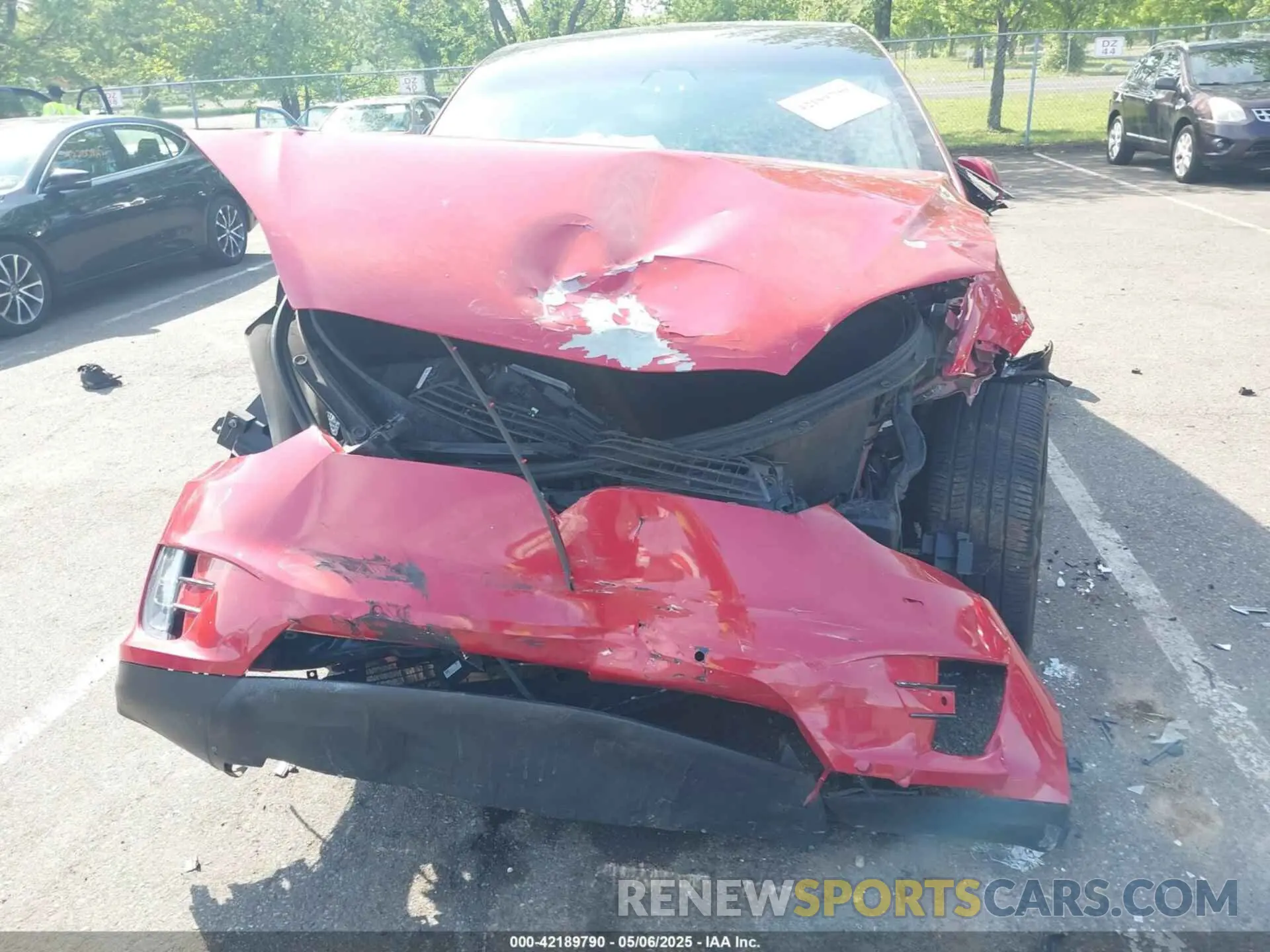 6 Photograph of a damaged car 5YJXCDE22LF266391 TESLA MODEL X 2020