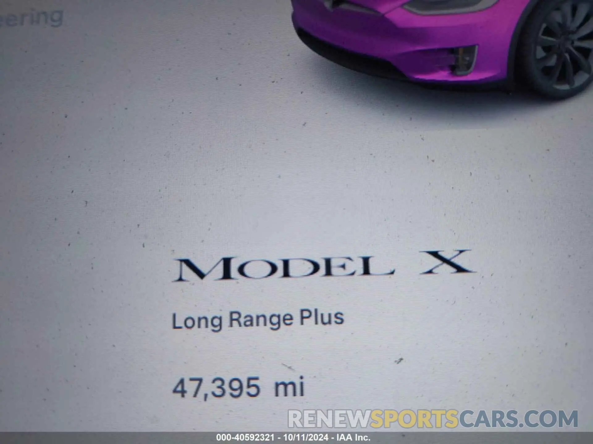 16 Photograph of a damaged car 5YJXCDE22LF270280 TESLA MODEL X 2020