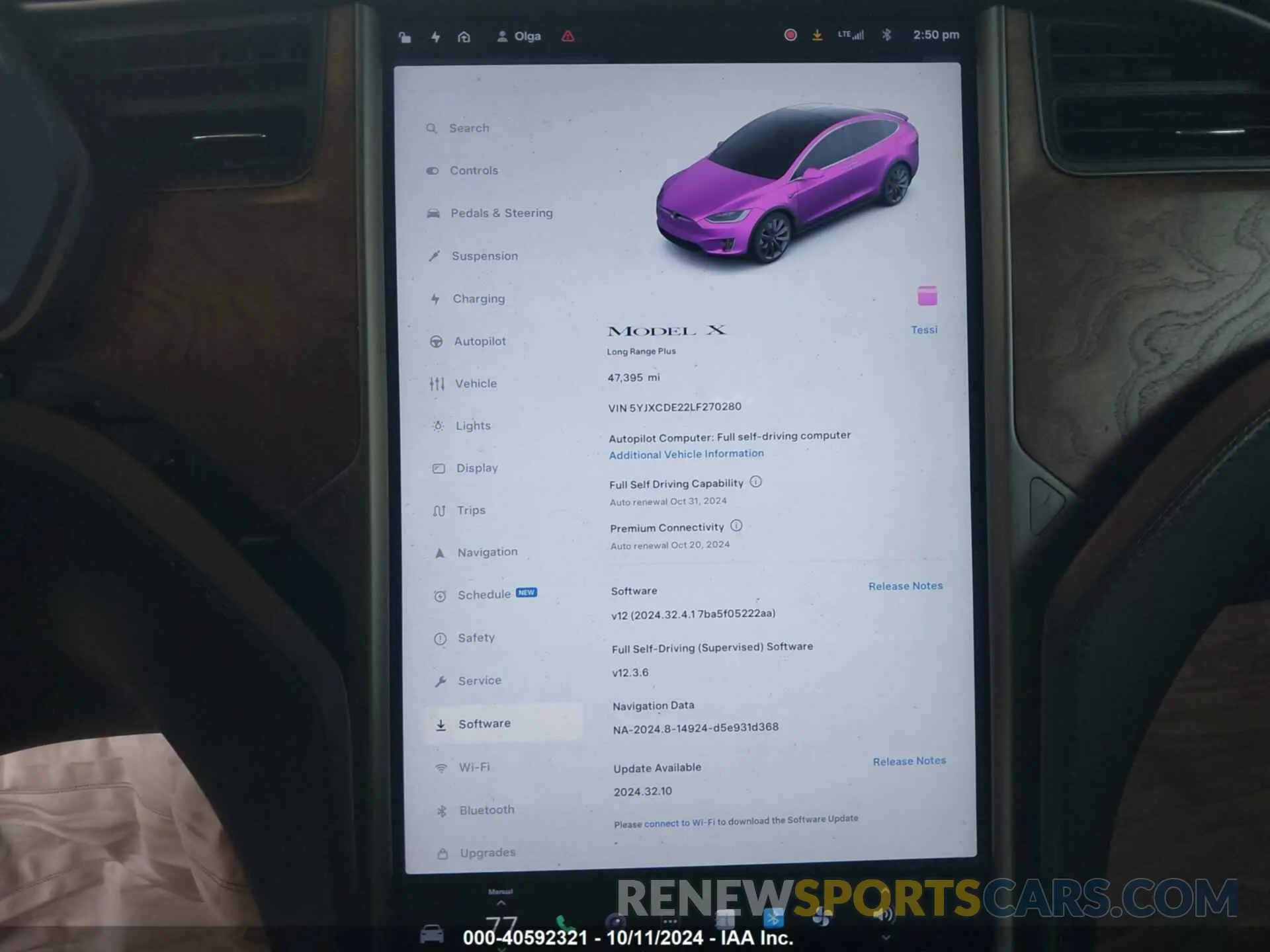 7 Photograph of a damaged car 5YJXCDE22LF270280 TESLA MODEL X 2020