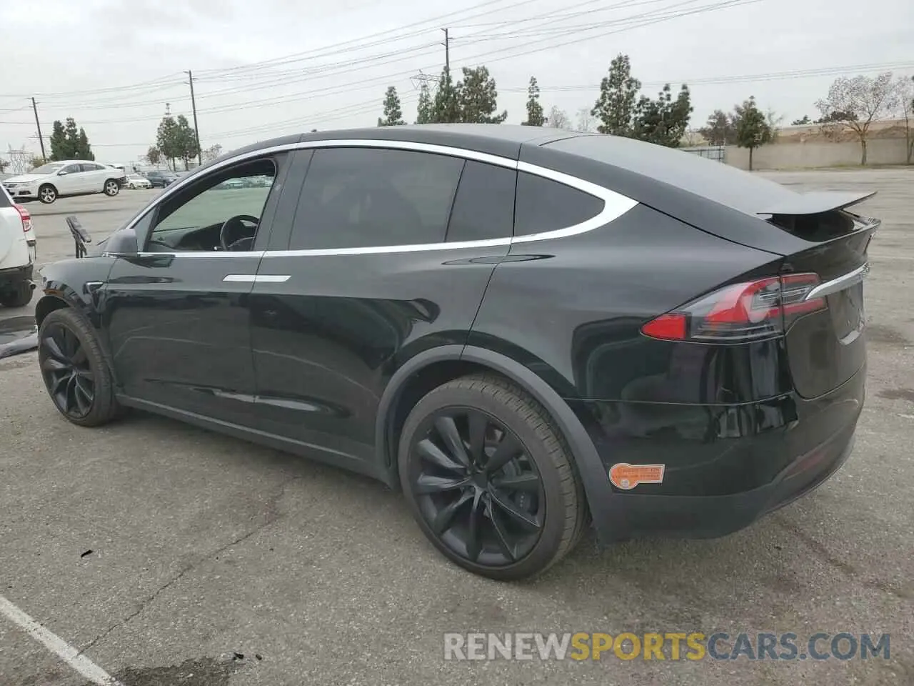 2 Photograph of a damaged car 5YJXCDE23LF248773 TESLA MODEL X 2020