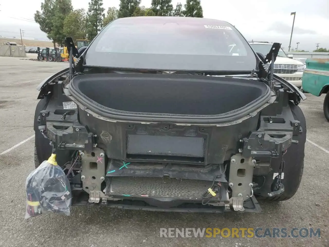 5 Photograph of a damaged car 5YJXCDE23LF248773 TESLA MODEL X 2020