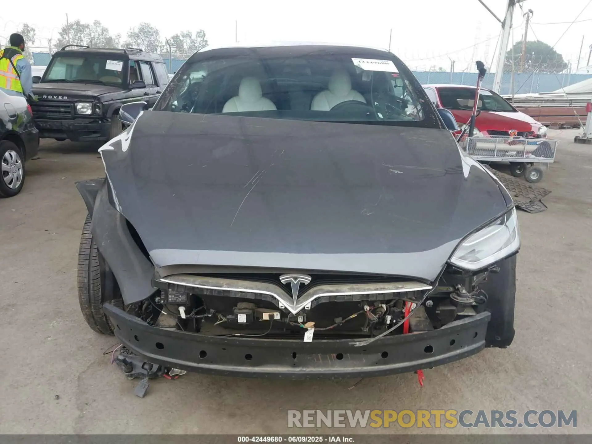 12 Photograph of a damaged car 5YJXCDE23LF270272 TESLA MODEL X 2020