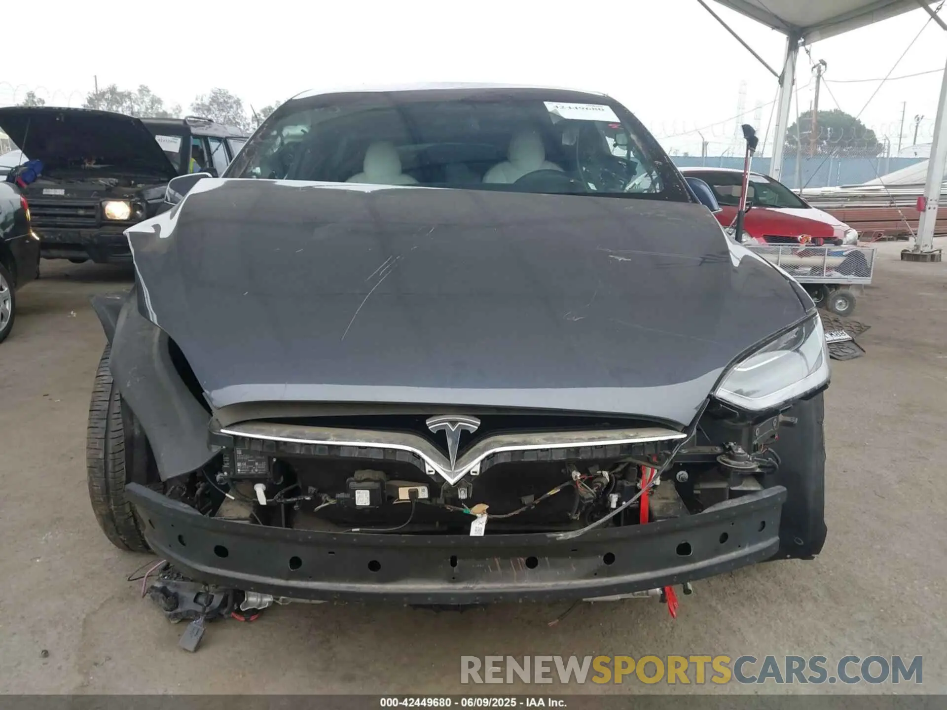 6 Photograph of a damaged car 5YJXCDE23LF270272 TESLA MODEL X 2020