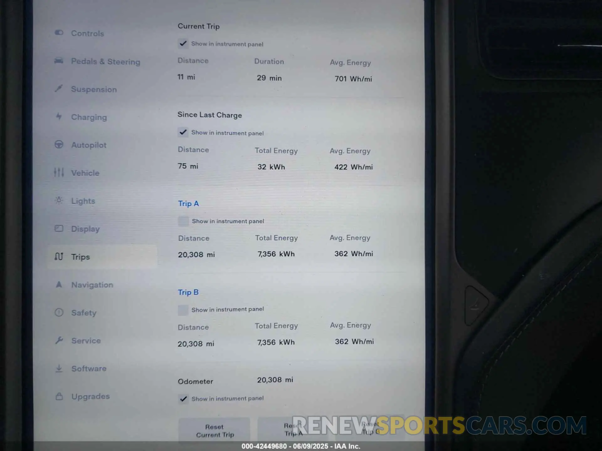 7 Photograph of a damaged car 5YJXCDE23LF270272 TESLA MODEL X 2020