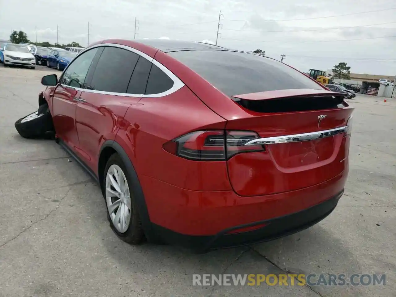 3 Photograph of a damaged car 5YJXCDE23LF283006 TESLA MODEL X 2020