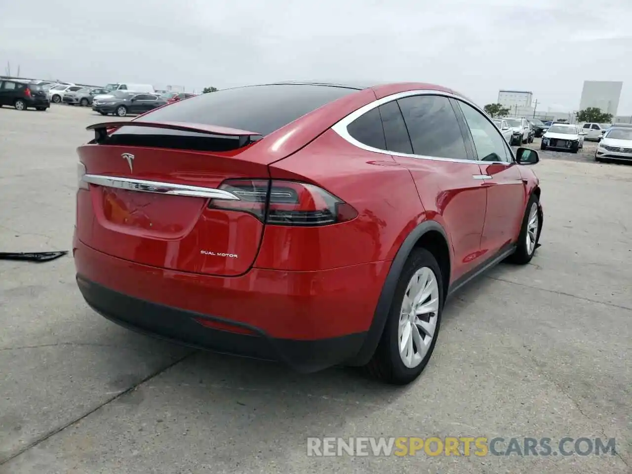 4 Photograph of a damaged car 5YJXCDE23LF283006 TESLA MODEL X 2020