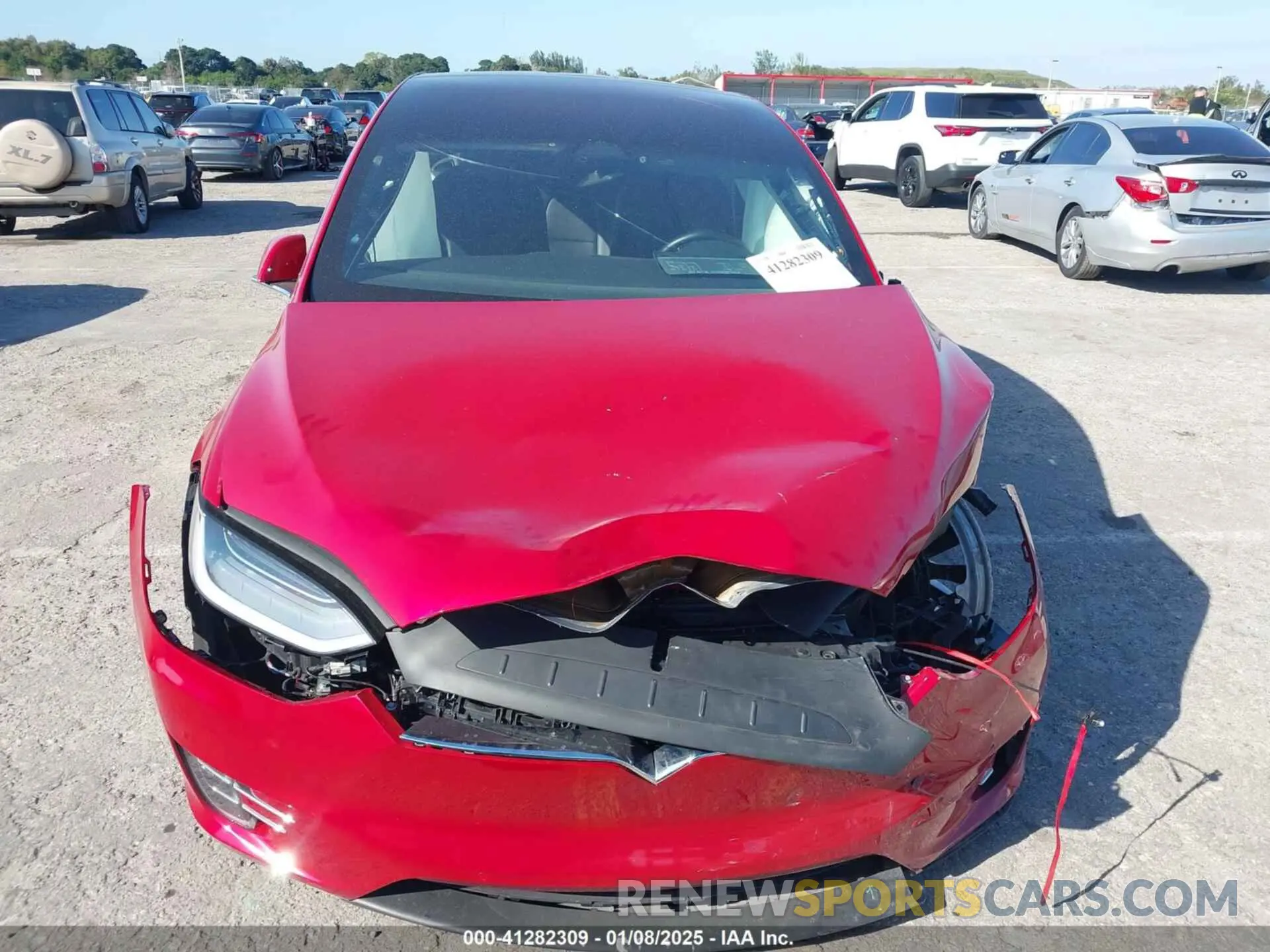11 Photograph of a damaged car 5YJXCDE24LF233215 TESLA MODEL X 2020
