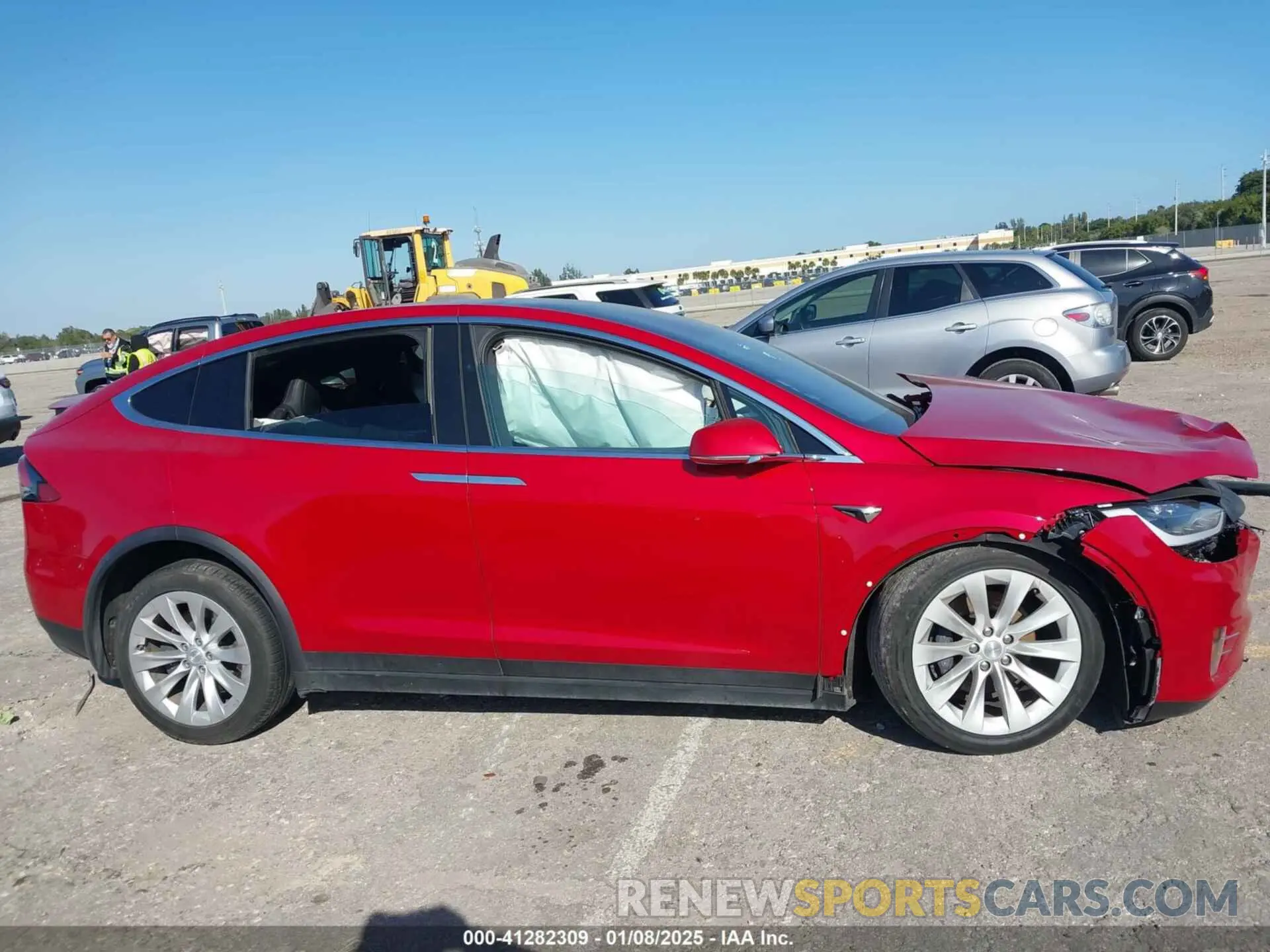 12 Photograph of a damaged car 5YJXCDE24LF233215 TESLA MODEL X 2020