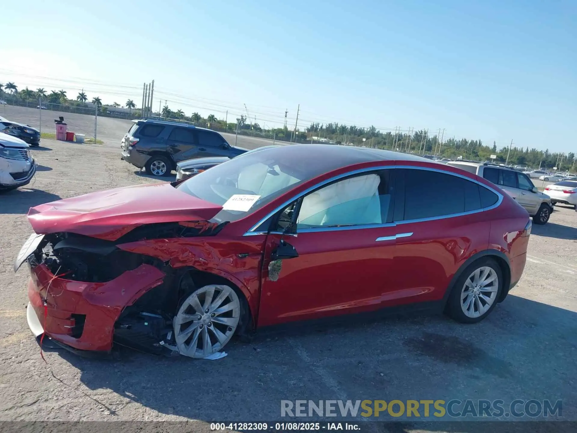 13 Photograph of a damaged car 5YJXCDE24LF233215 TESLA MODEL X 2020