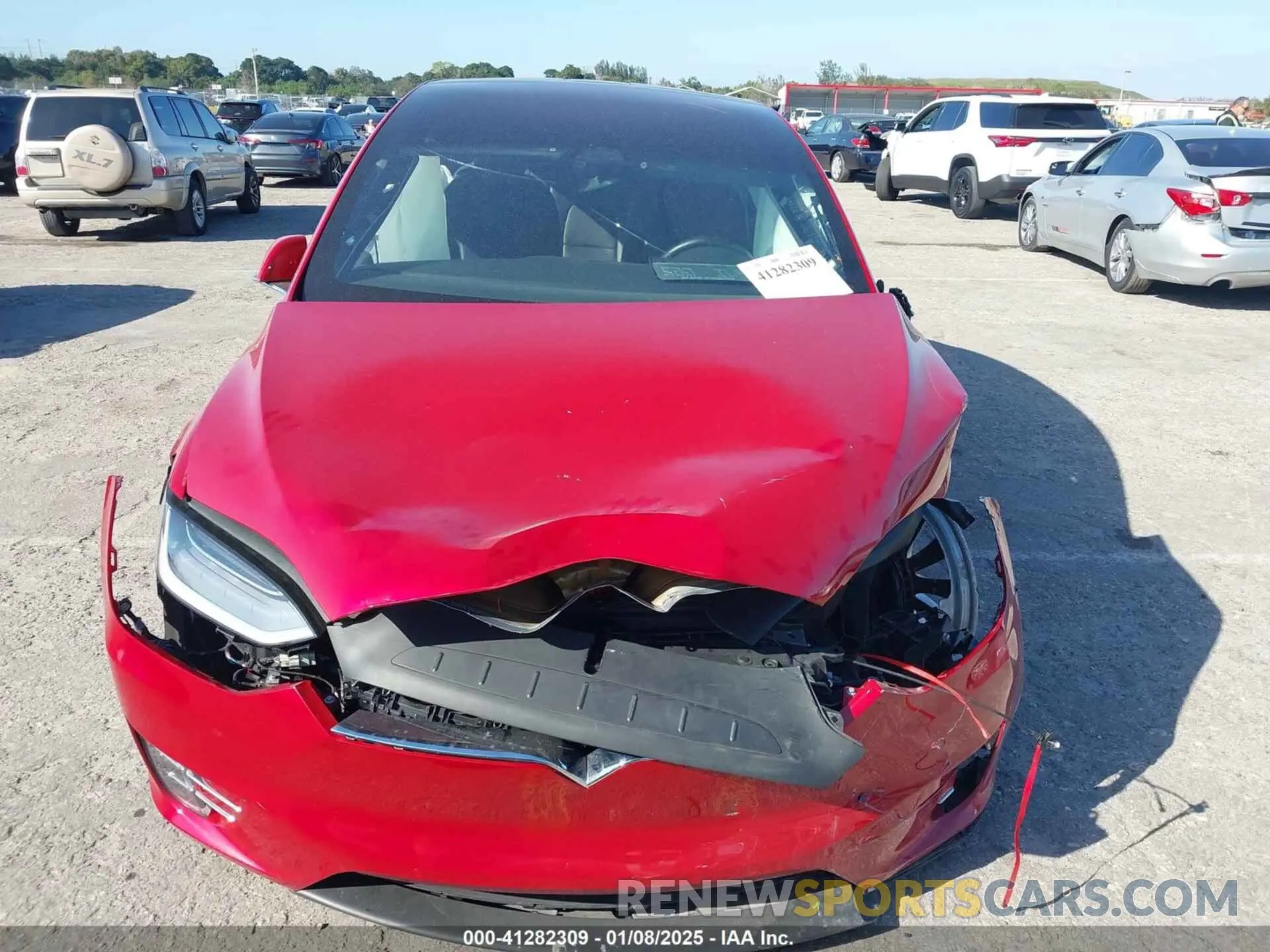 5 Photograph of a damaged car 5YJXCDE24LF233215 TESLA MODEL X 2020