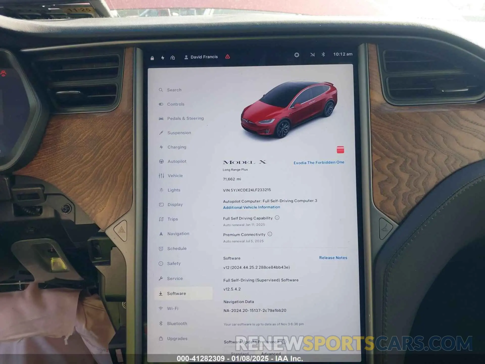 6 Photograph of a damaged car 5YJXCDE24LF233215 TESLA MODEL X 2020