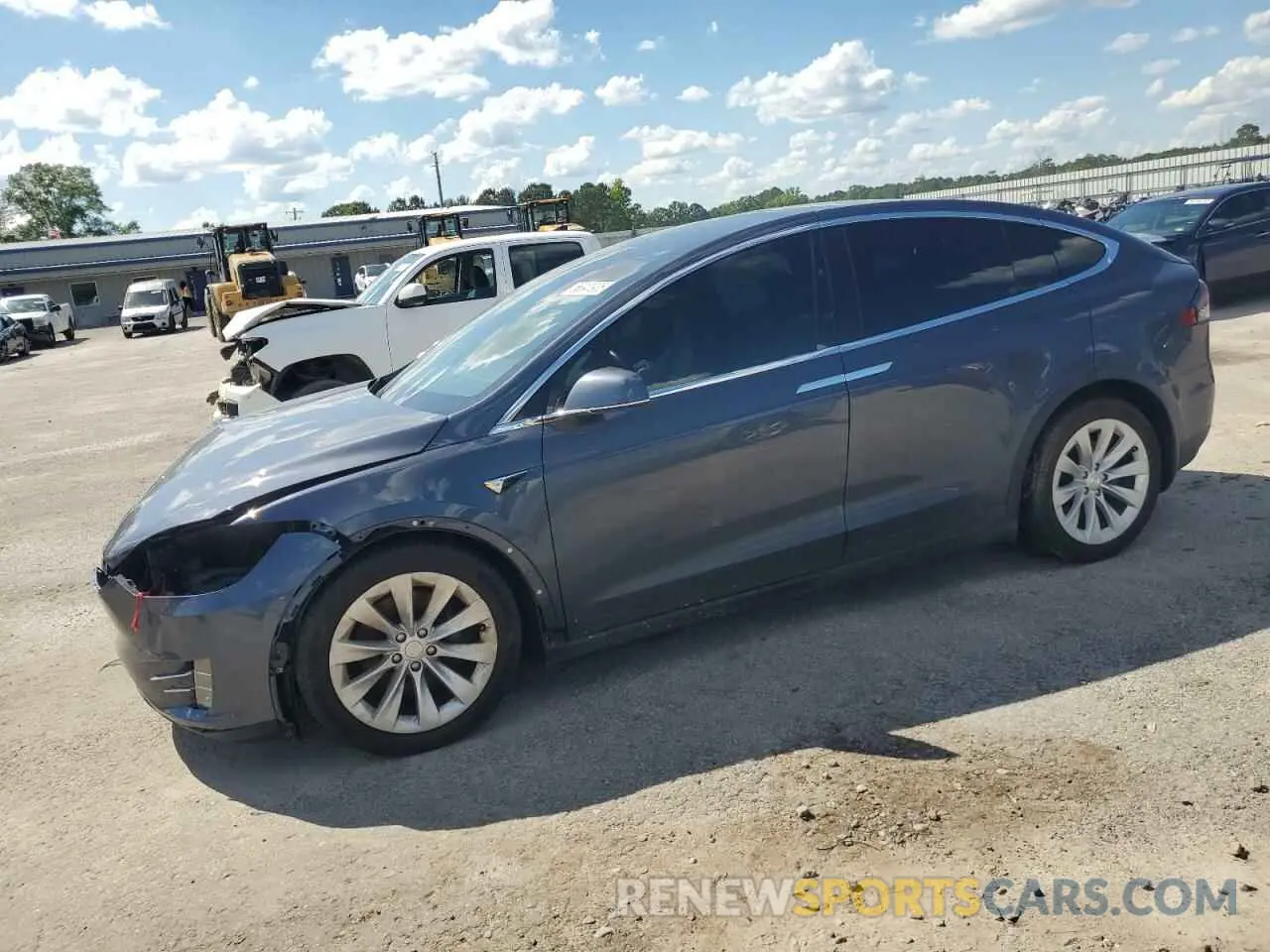 1 Photograph of a damaged car 5YJXCDE24LF250063 TESLA MODEL X 2020