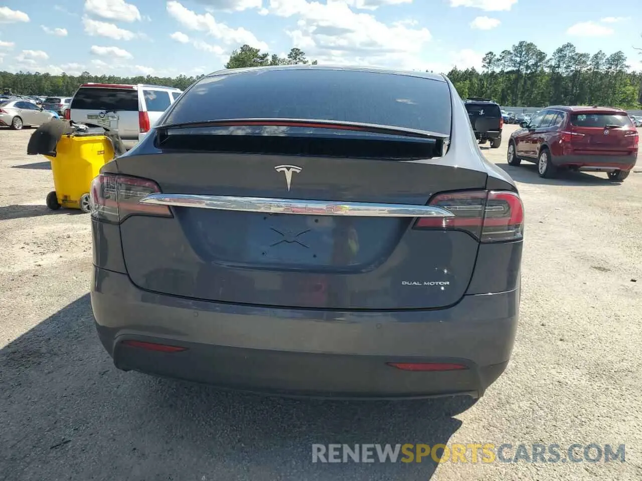 6 Photograph of a damaged car 5YJXCDE24LF250063 TESLA MODEL X 2020