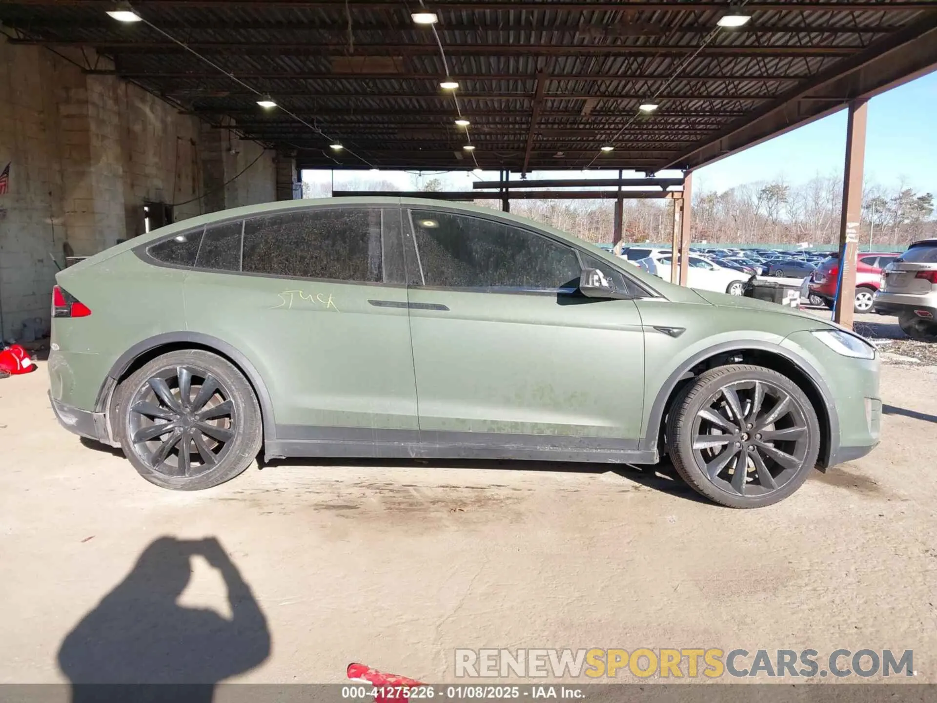 13 Photograph of a damaged car 5YJXCDE24LF272242 TESLA MODEL X 2020