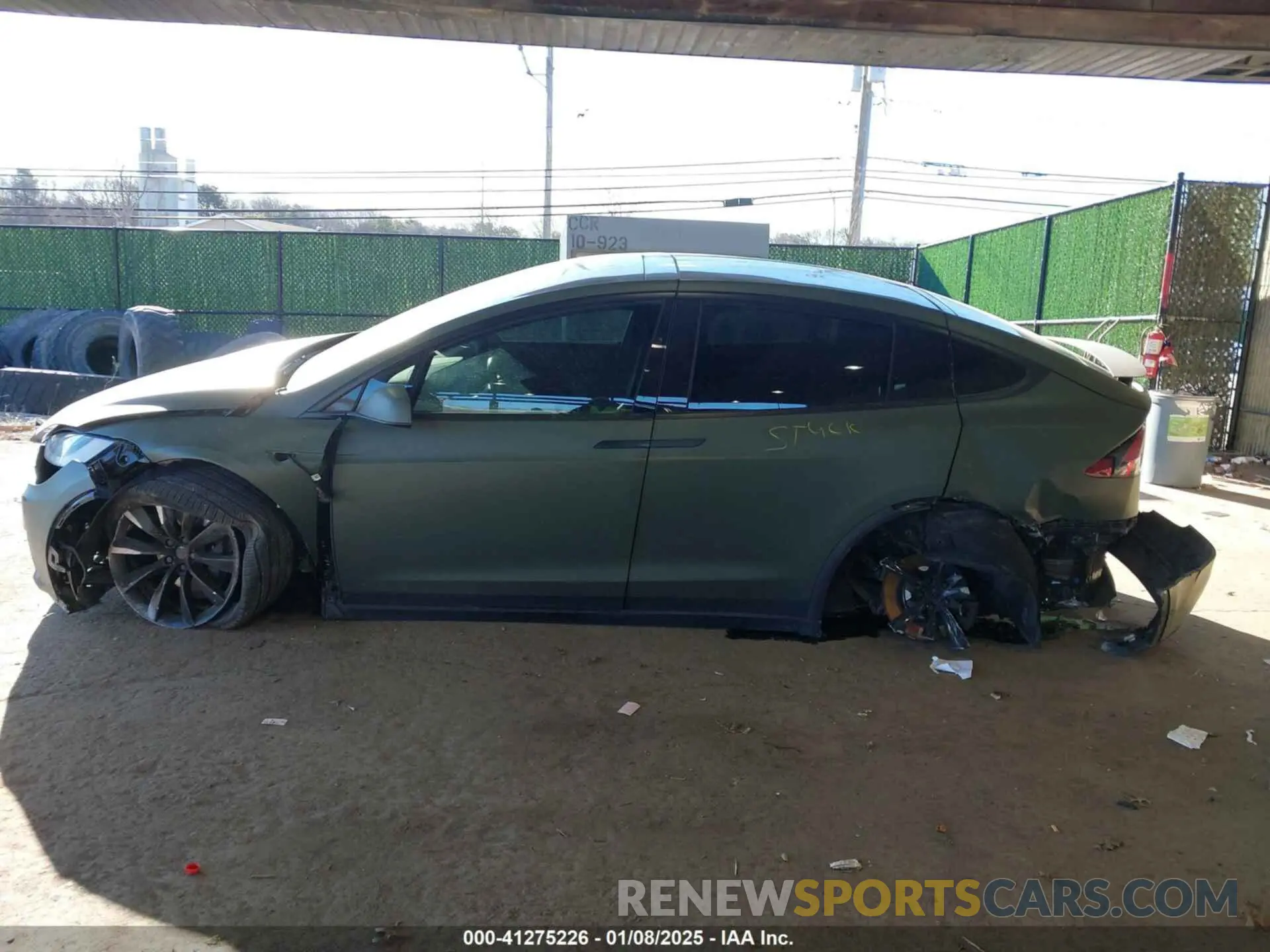 14 Photograph of a damaged car 5YJXCDE24LF272242 TESLA MODEL X 2020