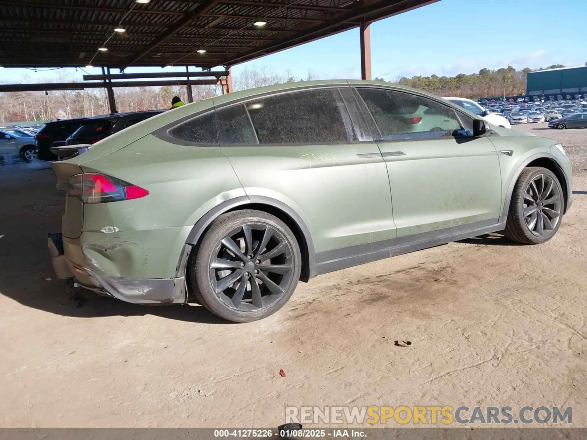 4 Photograph of a damaged car 5YJXCDE24LF272242 TESLA MODEL X 2020