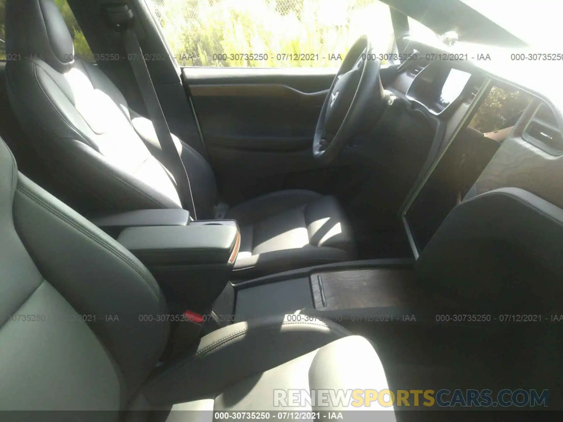 5 Photograph of a damaged car 5YJXCDE25LF234955 TESLA MODEL X 2020