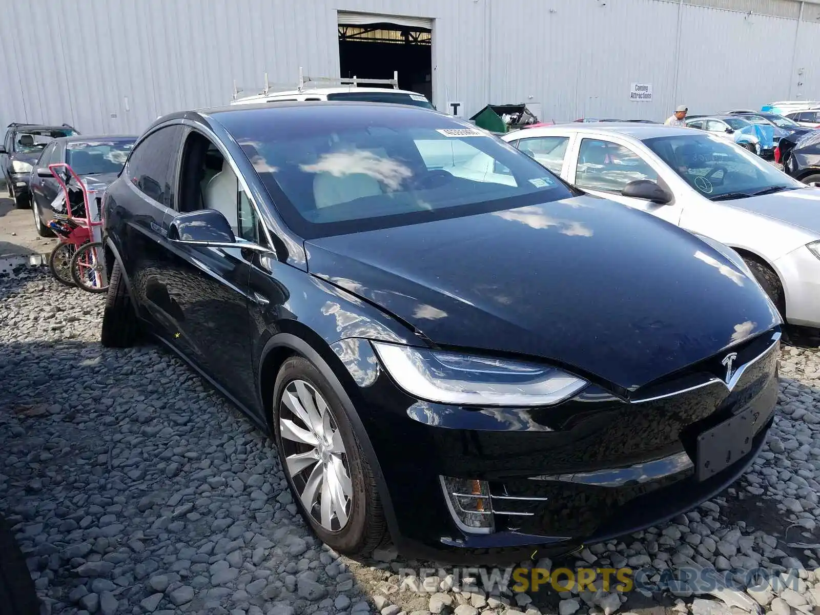 1 Photograph of a damaged car 5YJXCDE25LF248306 TESLA MODEL X 2020