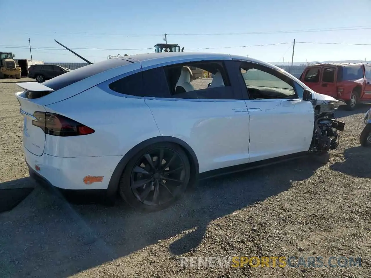 3 Photograph of a damaged car 5YJXCDE25LF261721 TESLA MODEL X 2020