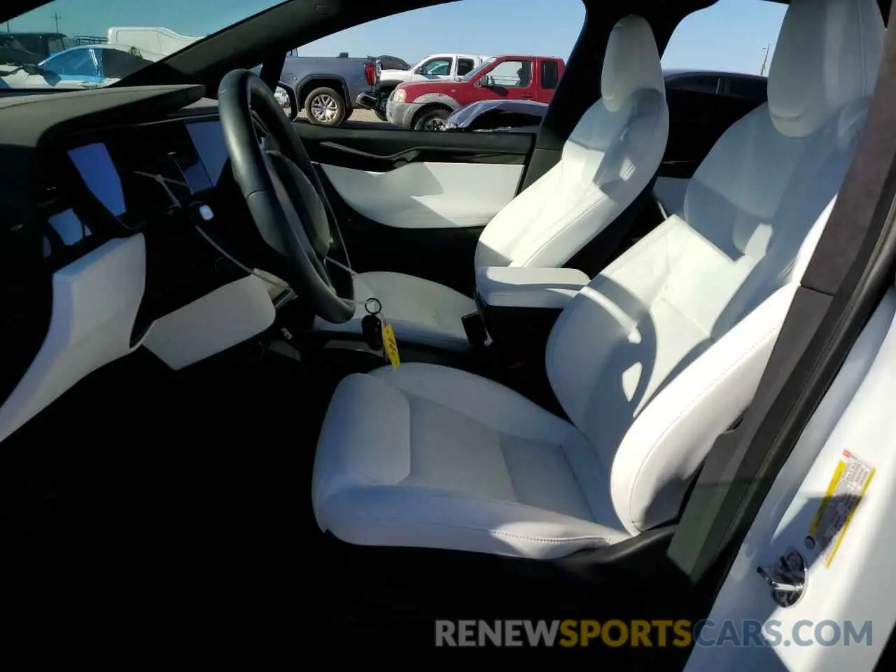 7 Photograph of a damaged car 5YJXCDE25LF261721 TESLA MODEL X 2020