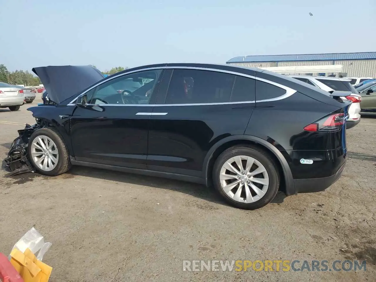 2 Photograph of a damaged car 5YJXCDE25LF300095 TESLA MODEL X 2020