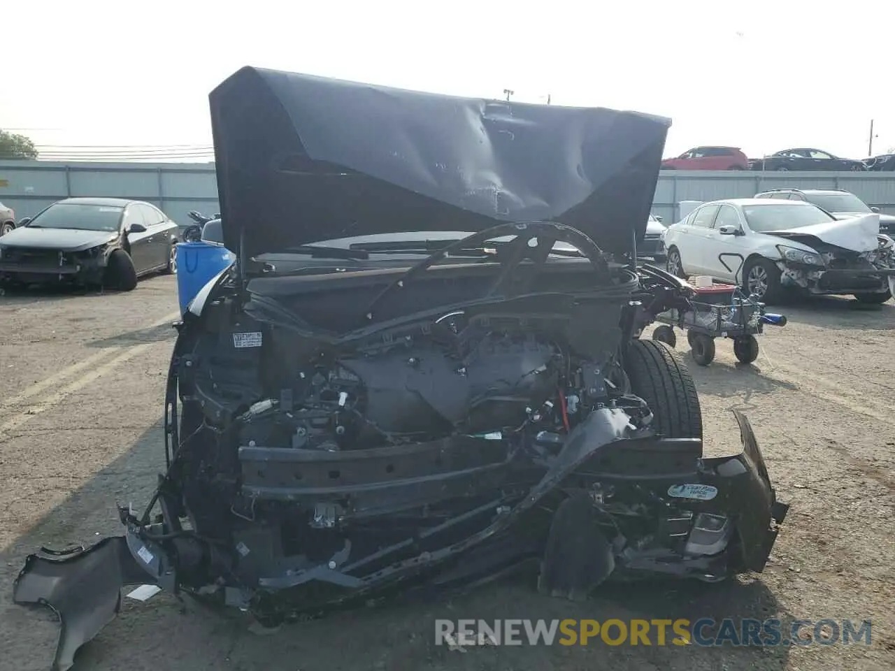 5 Photograph of a damaged car 5YJXCDE25LF300095 TESLA MODEL X 2020