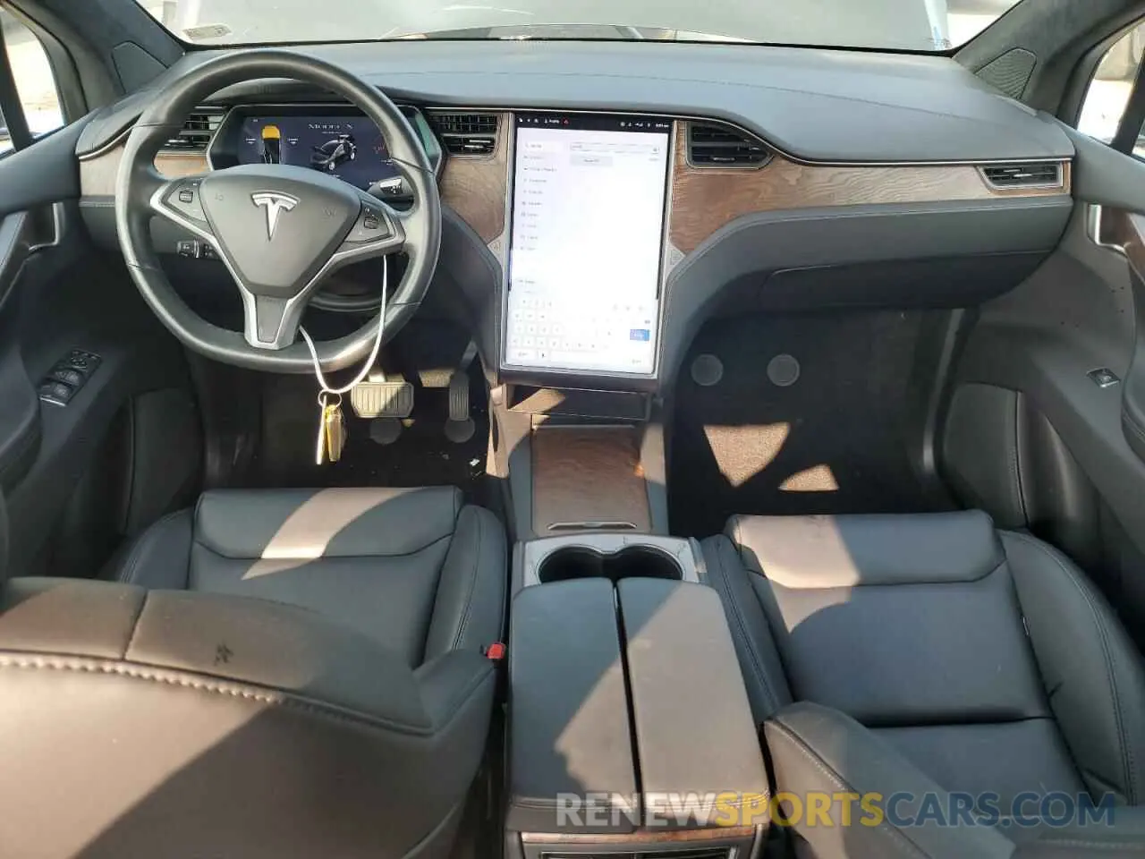 8 Photograph of a damaged car 5YJXCDE25LF300095 TESLA MODEL X 2020