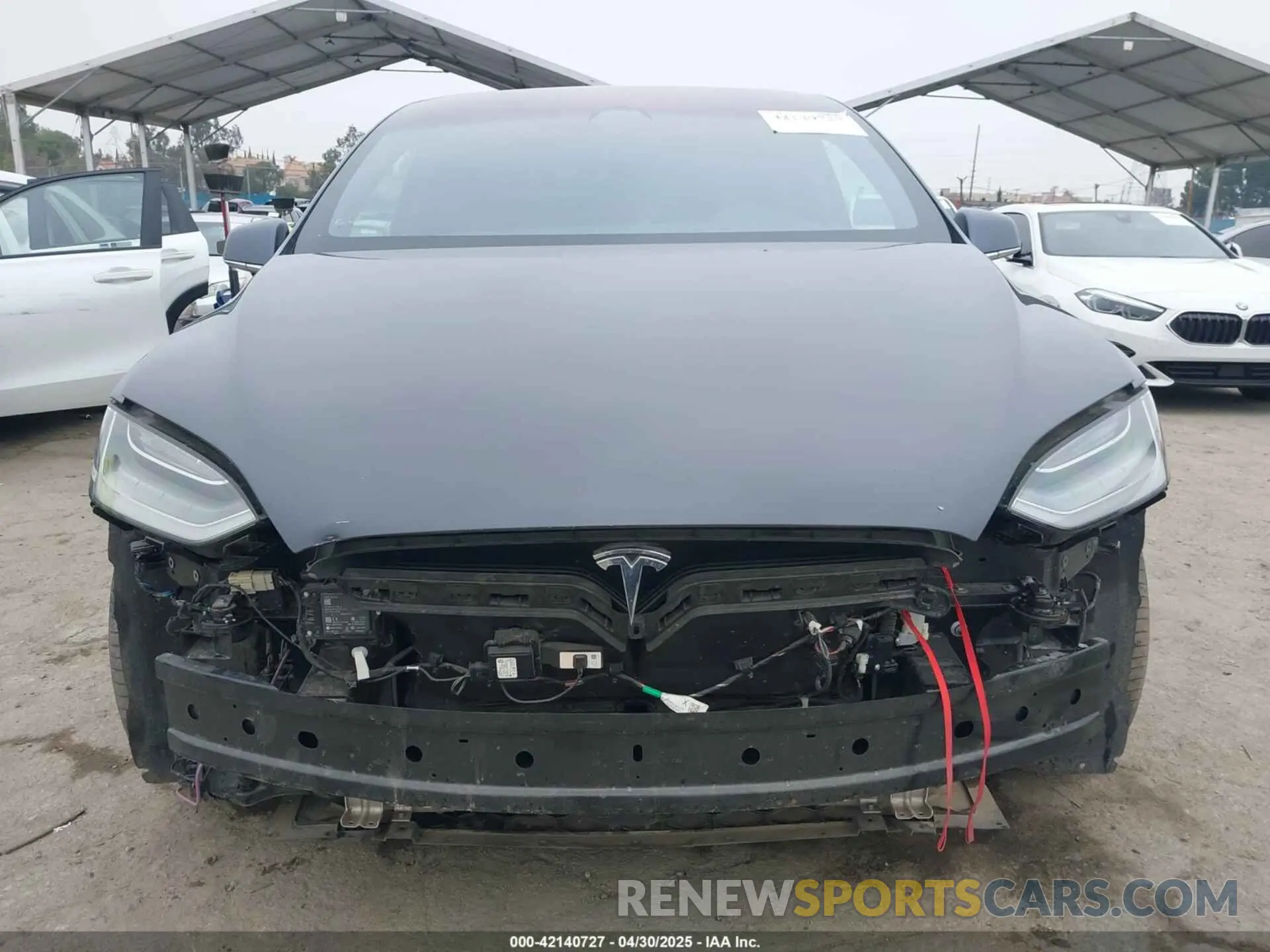 12 Photograph of a damaged car 5YJXCDE26LF233958 TESLA MODEL X 2020