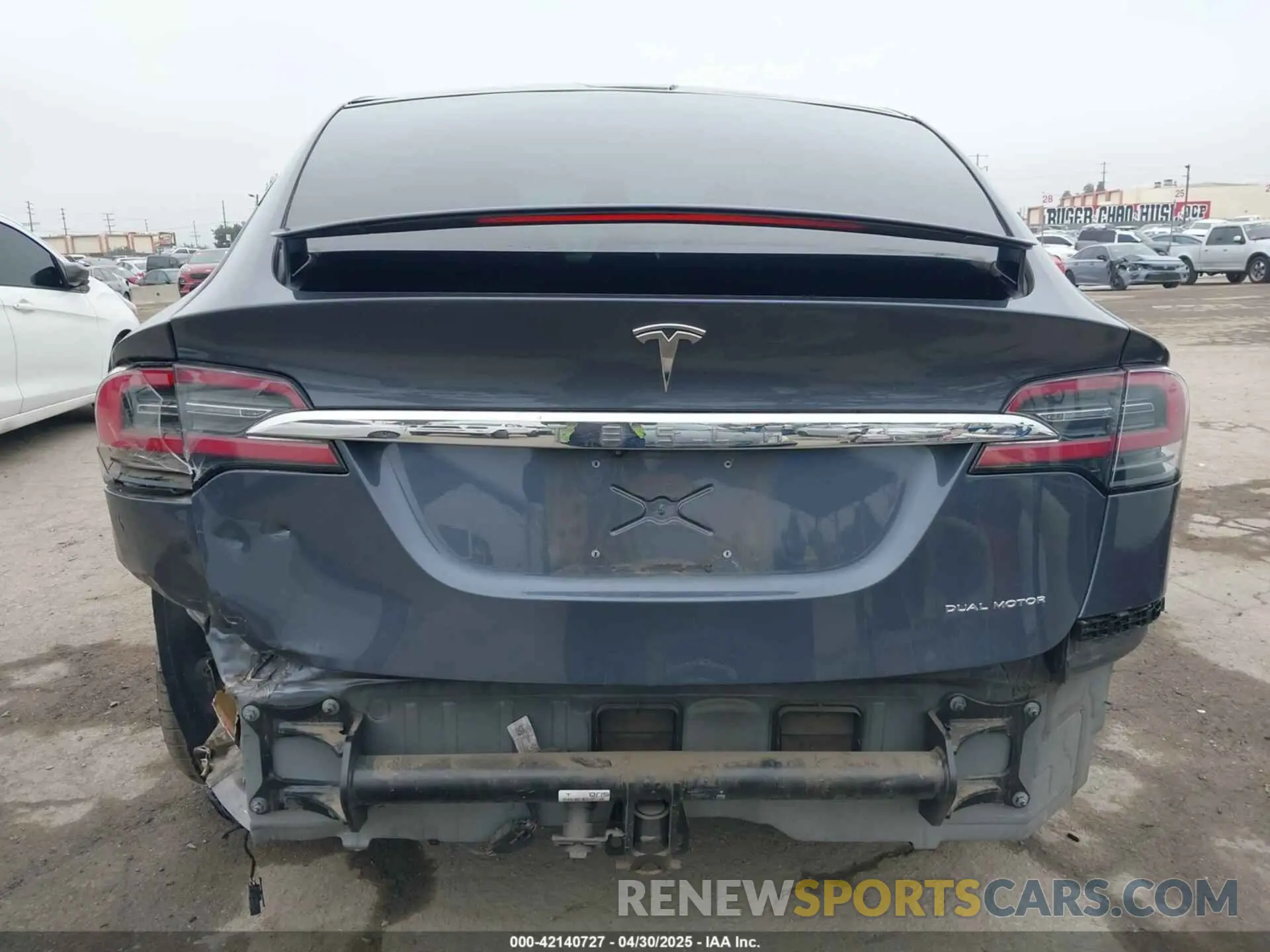 16 Photograph of a damaged car 5YJXCDE26LF233958 TESLA MODEL X 2020