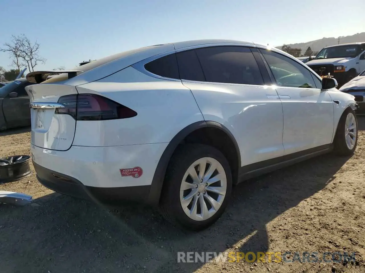 3 Photograph of a damaged car 5YJXCDE26LF241445 TESLA MODEL X 2020