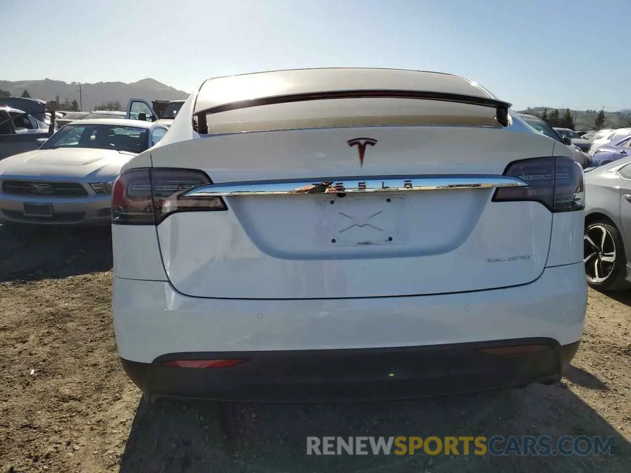 6 Photograph of a damaged car 5YJXCDE26LF241445 TESLA MODEL X 2020