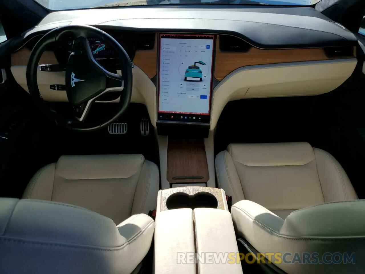 8 Photograph of a damaged car 5YJXCDE26LF241445 TESLA MODEL X 2020