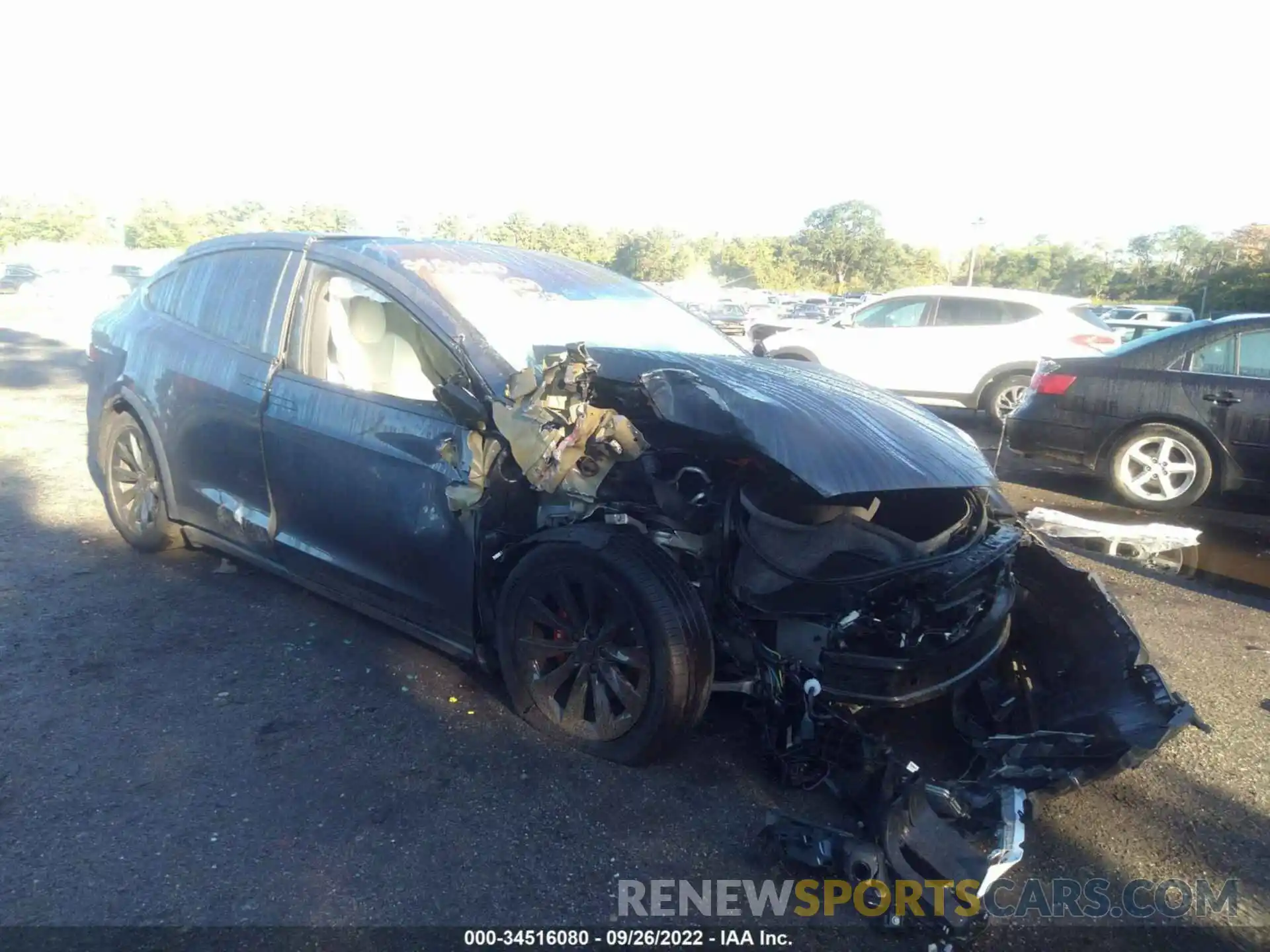 6 Photograph of a damaged car 5YJXCDE27LF231345 TESLA MODEL X 2020