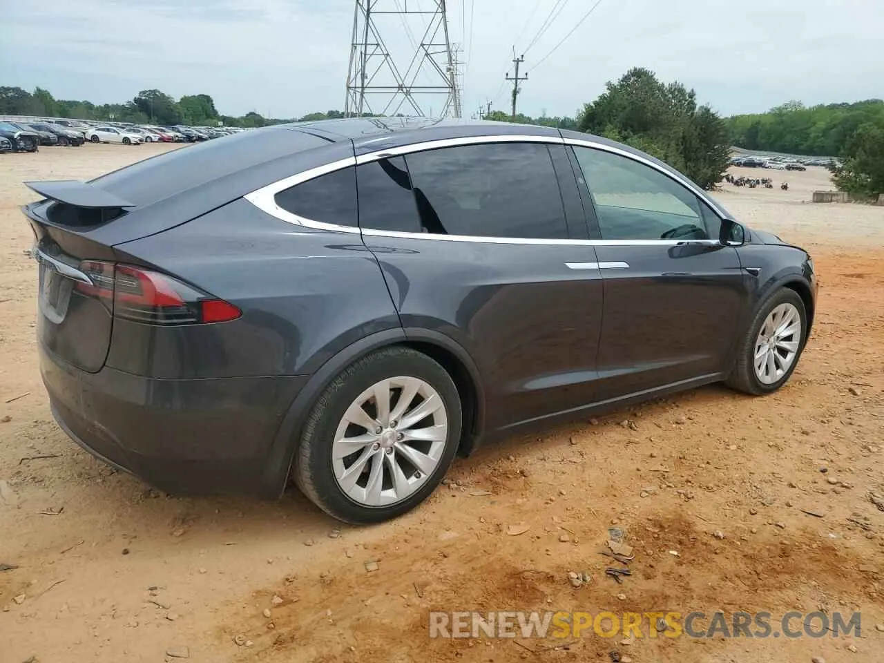 3 Photograph of a damaged car 5YJXCDE27LF305816 TESLA MODEL X 2020