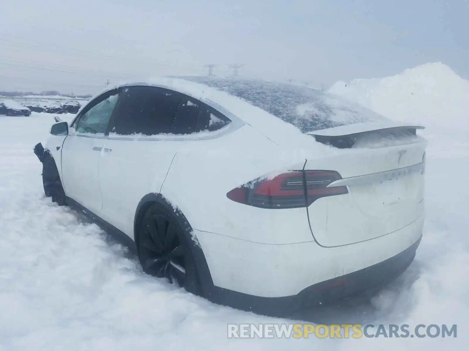 3 Photograph of a damaged car 5YJXCDE28LF234349 TESLA MODEL X 2020