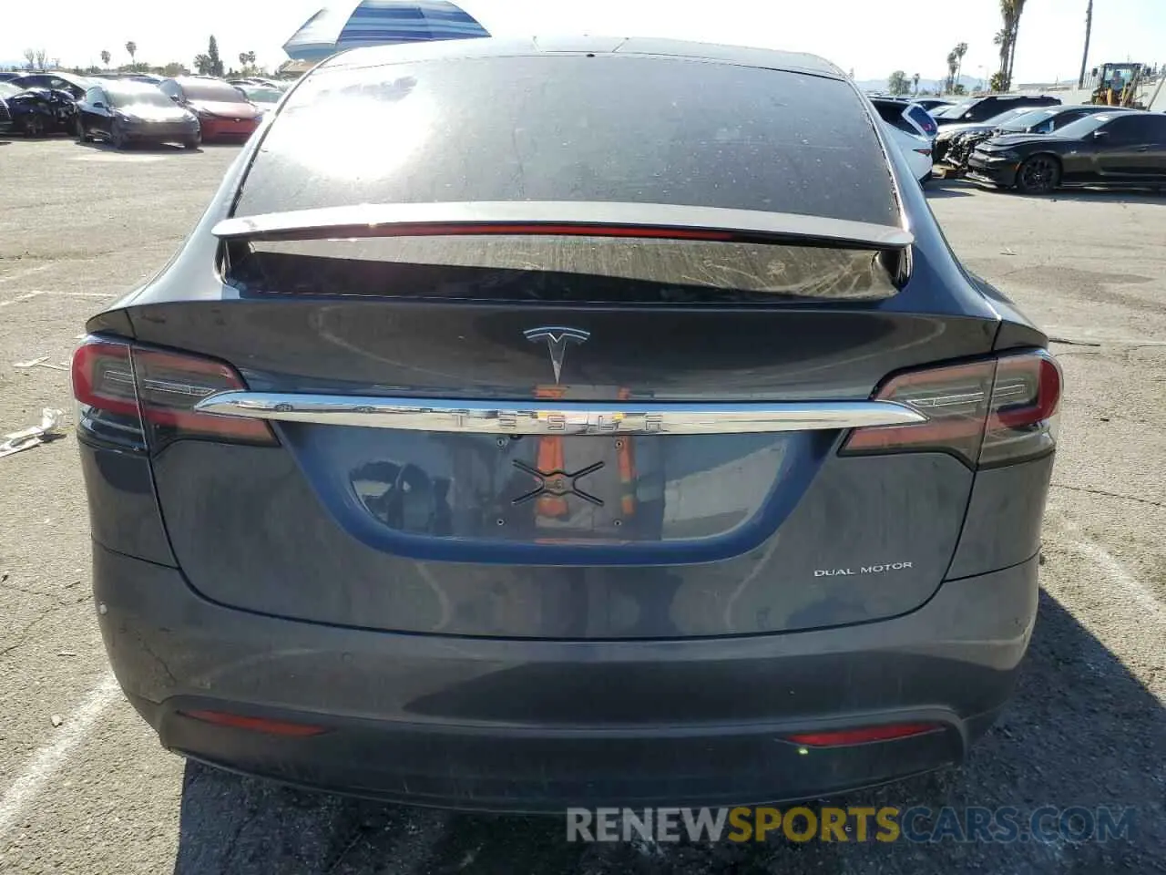 6 Photograph of a damaged car 5YJXCDE28LF261972 TESLA MODEL X 2020