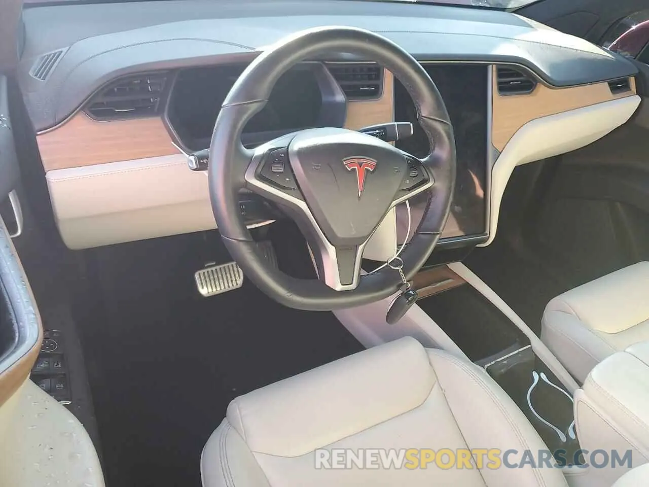 8 Photograph of a damaged car 5YJXCDE28LF283454 TESLA MODEL X 2020
