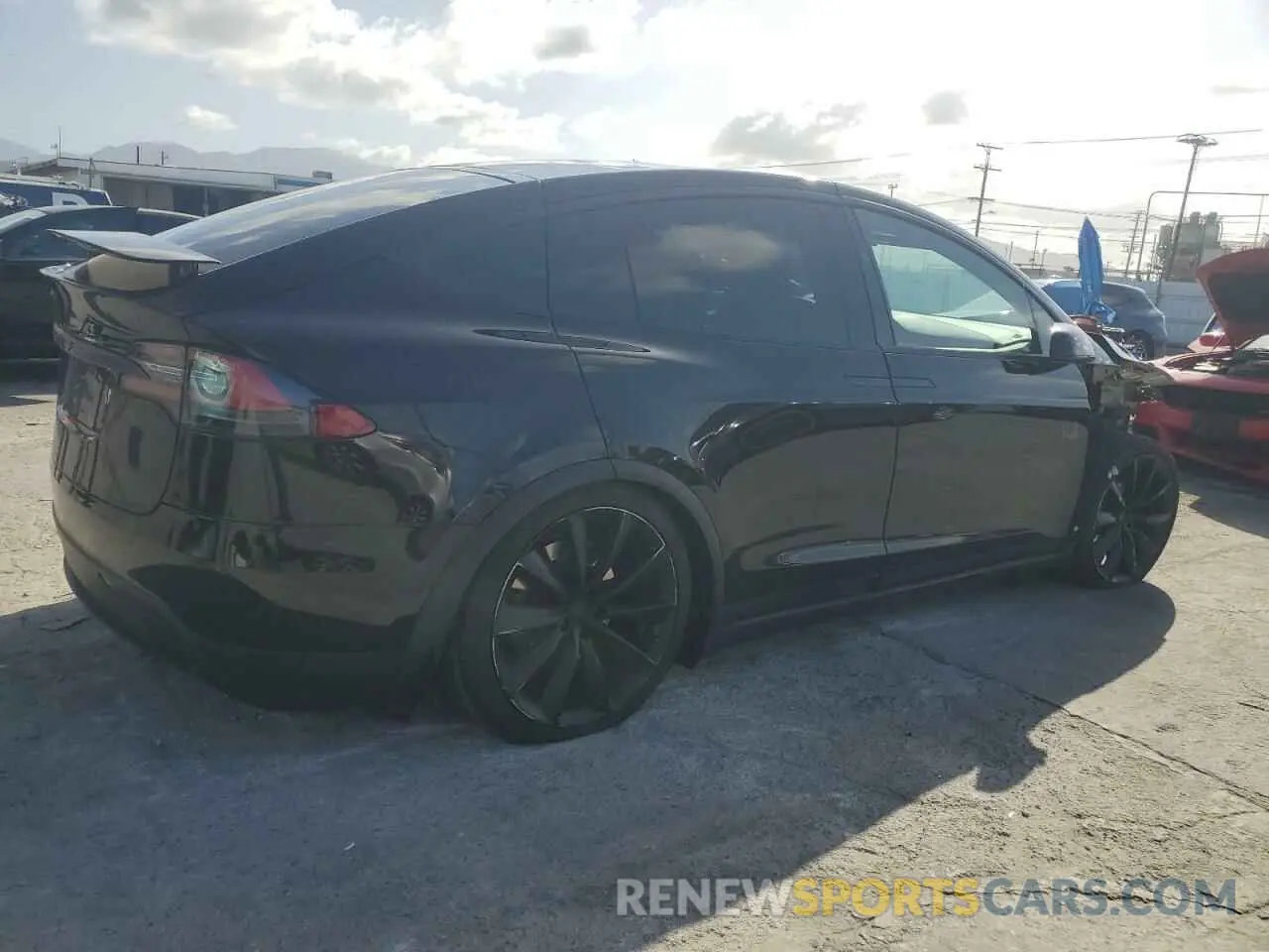 3 Photograph of a damaged car 5YJXCDE28LF297743 TESLA MODEL X 2020