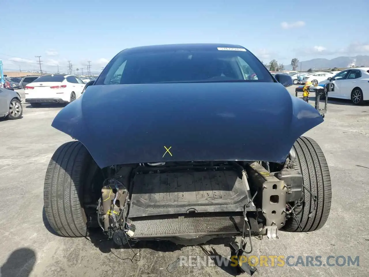 5 Photograph of a damaged car 5YJXCDE28LF297743 TESLA MODEL X 2020