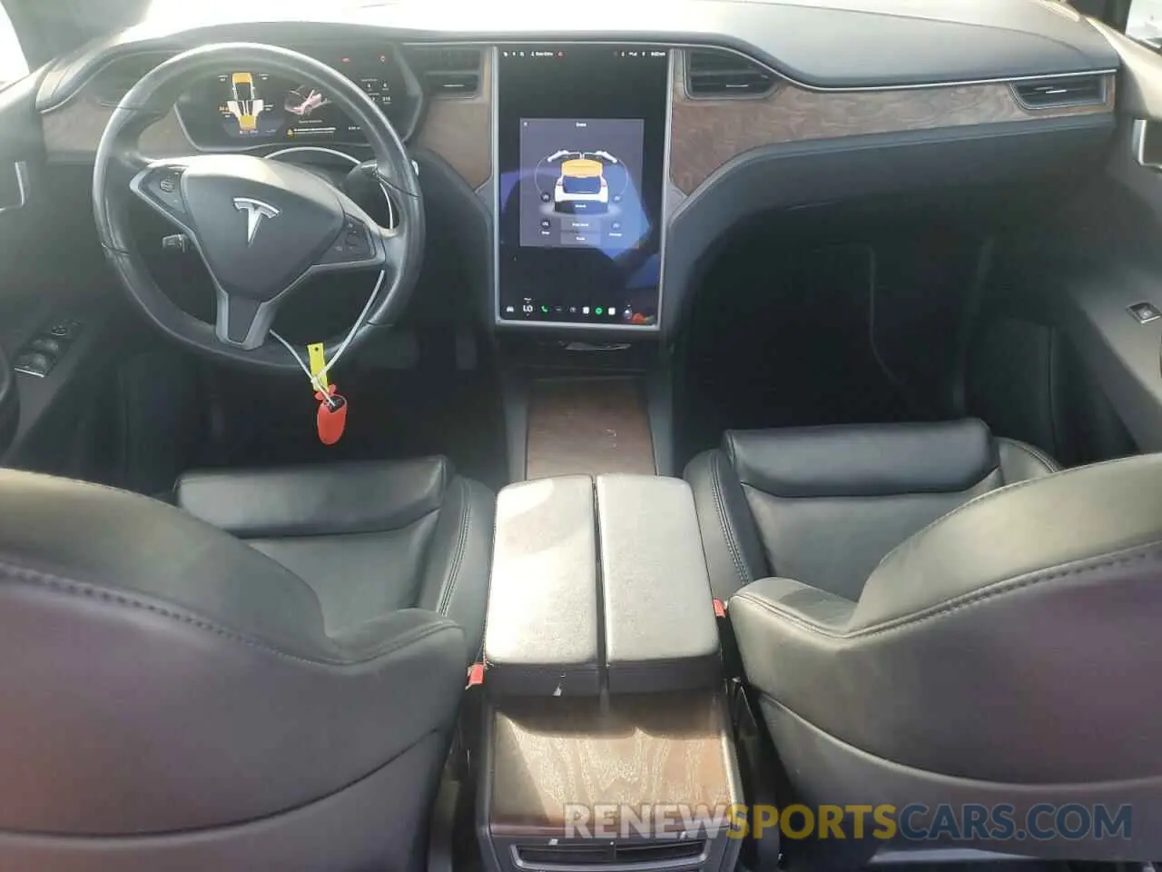 8 Photograph of a damaged car 5YJXCDE28LF297743 TESLA MODEL X 2020