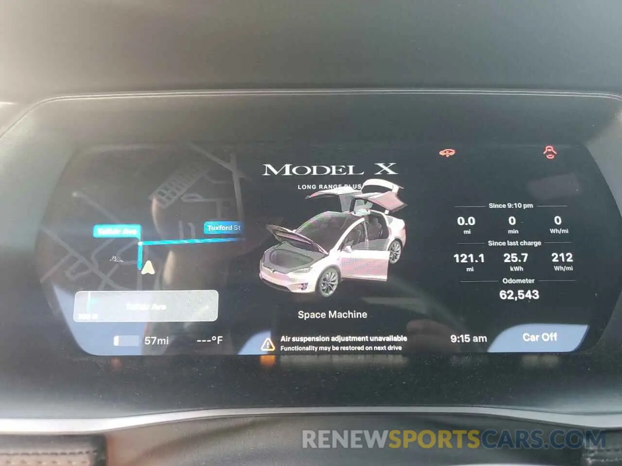 9 Photograph of a damaged car 5YJXCDE28LF297743 TESLA MODEL X 2020