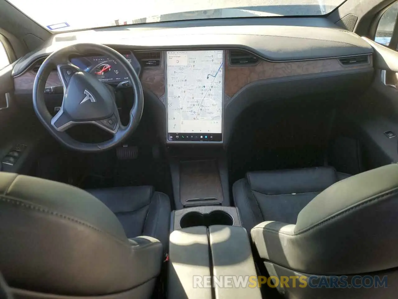 8 Photograph of a damaged car 5YJXCDE2XLF238113 TESLA MODEL X 2020