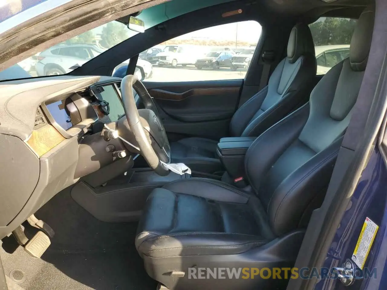 7 Photograph of a damaged car 5YJXCDE2XLF248382 TESLA MODEL X 2020