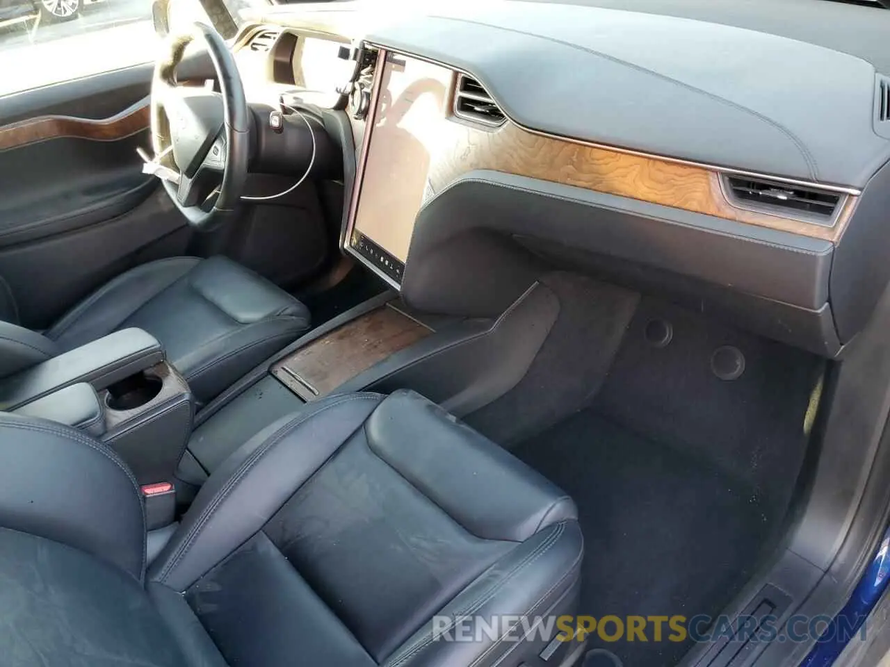 8 Photograph of a damaged car 5YJXCDE2XLF248382 TESLA MODEL X 2020