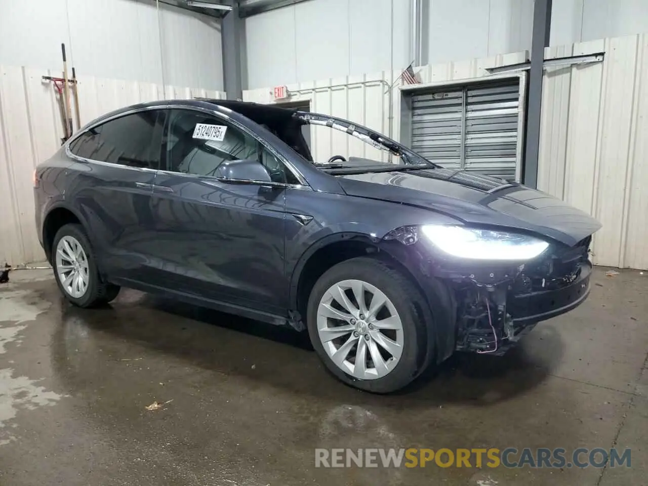 4 Photograph of a damaged car 5YJXCDE2XLF279941 TESLA MODEL X 2020