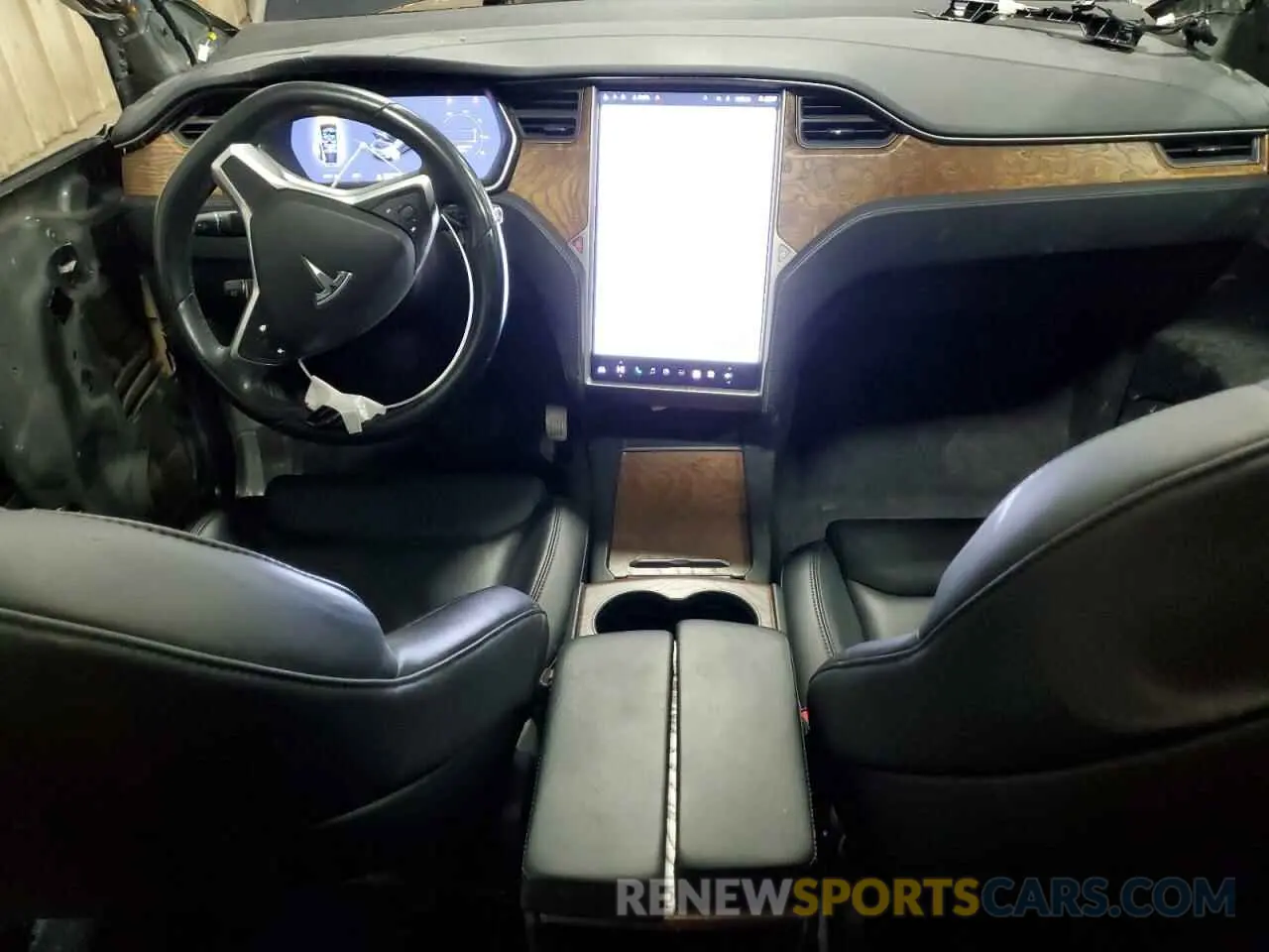 8 Photograph of a damaged car 5YJXCDE2XLF279941 TESLA MODEL X 2020