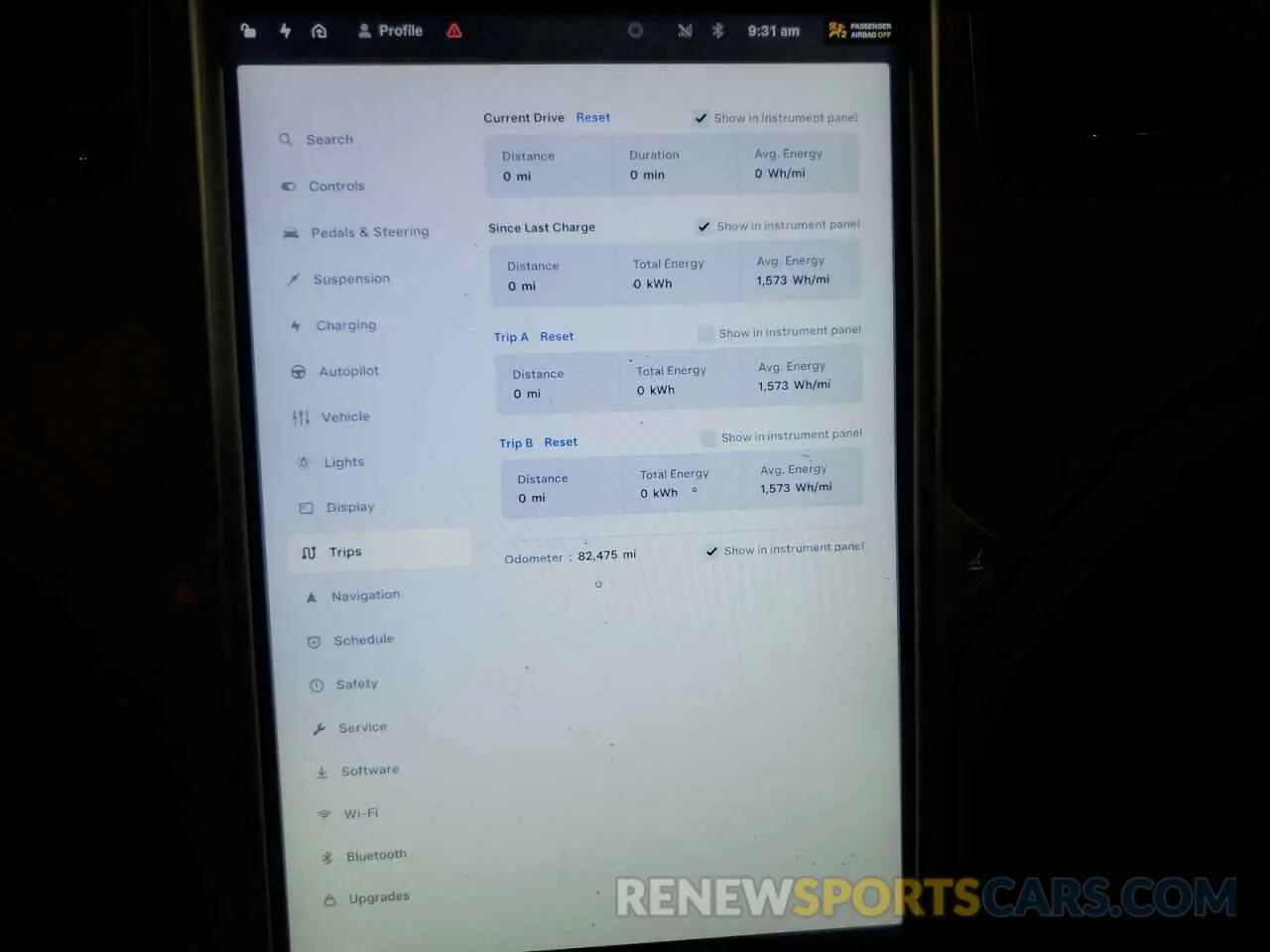 9 Photograph of a damaged car 5YJXCDE2XLF279941 TESLA MODEL X 2020