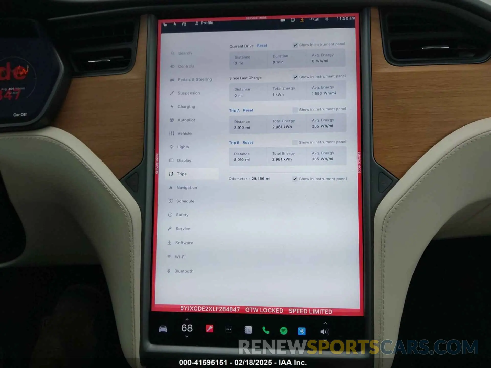 15 Photograph of a damaged car 5YJXCDE2XLF284847 TESLA MODEL X 2020
