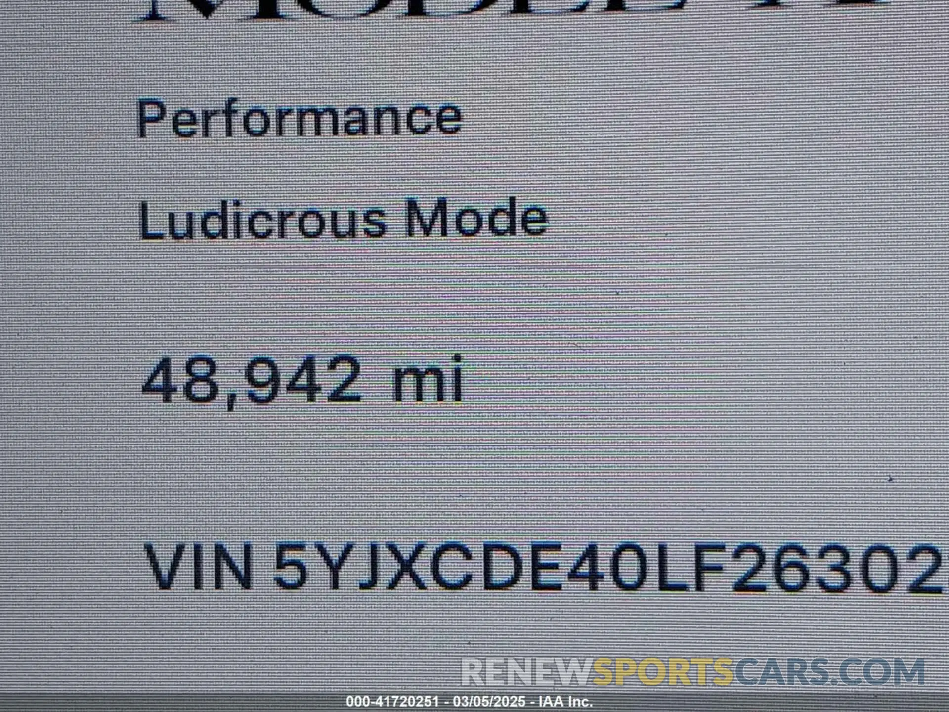 15 Photograph of a damaged car 5YJXCDE40LF263023 TESLA MODEL X 2020