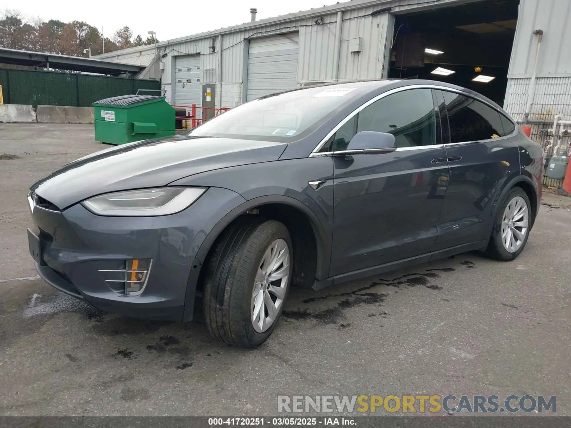 2 Photograph of a damaged car 5YJXCDE40LF263023 TESLA MODEL X 2020